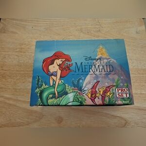 Vintage 1992 Pro Set The Little Mermaid Collectible Story Card Set Sealed